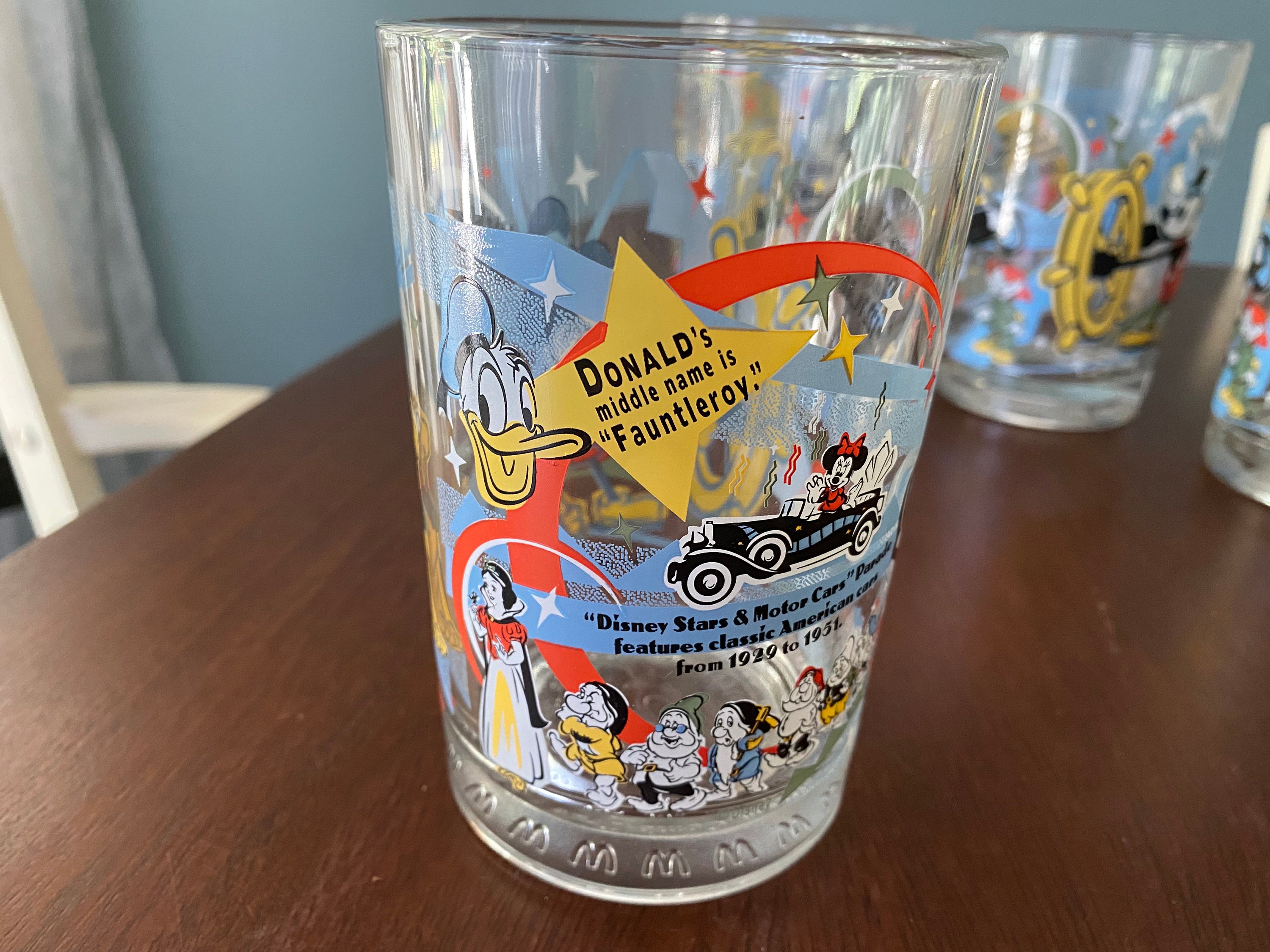 Vintage Mcdonald's Walt Disney World Mickey Mouse Milestone Glasses Choose  Your Favorite 