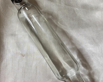 Vintage Mckee Glass or Owens-Illinois Rolling Pin Screw Cap #8999