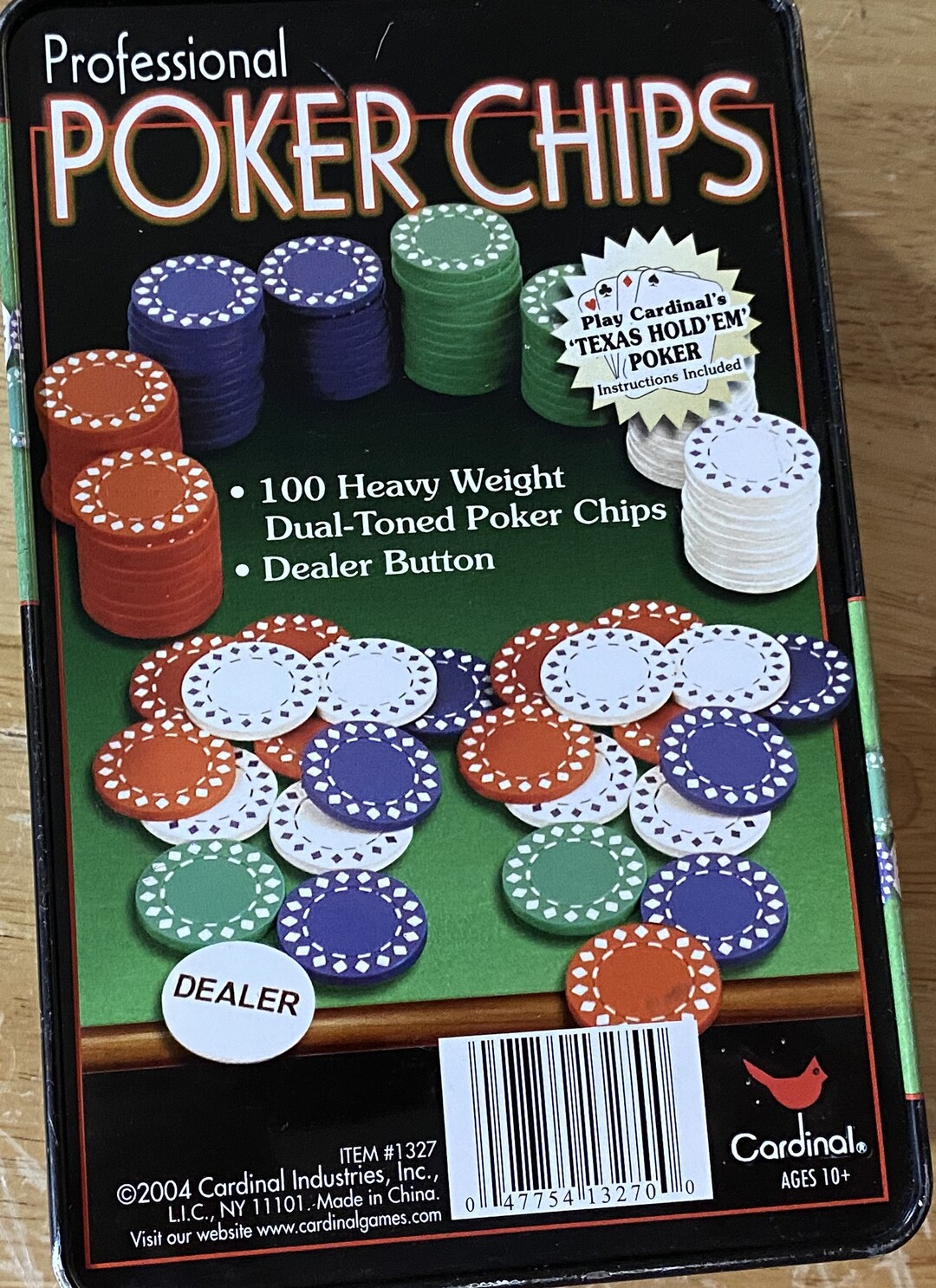Professional Poker Chips Poker Chips in Original Box Etsy