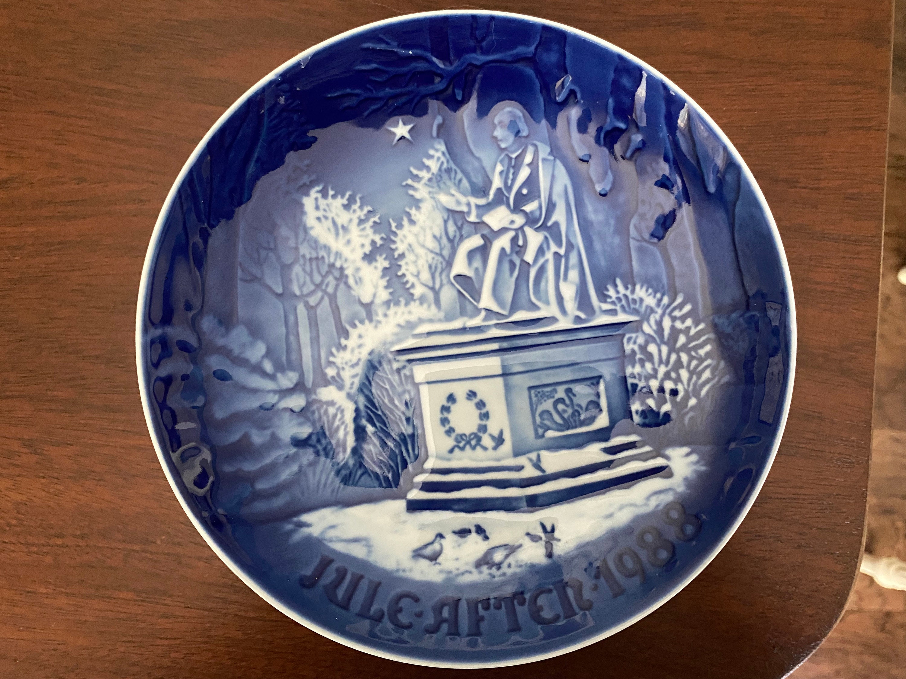 Bing & Grøndahl クリスマスプレート 1980年代 10枚セット Bing & Grondahl Copenhagen Porcelain Christmas Plates, B and G
