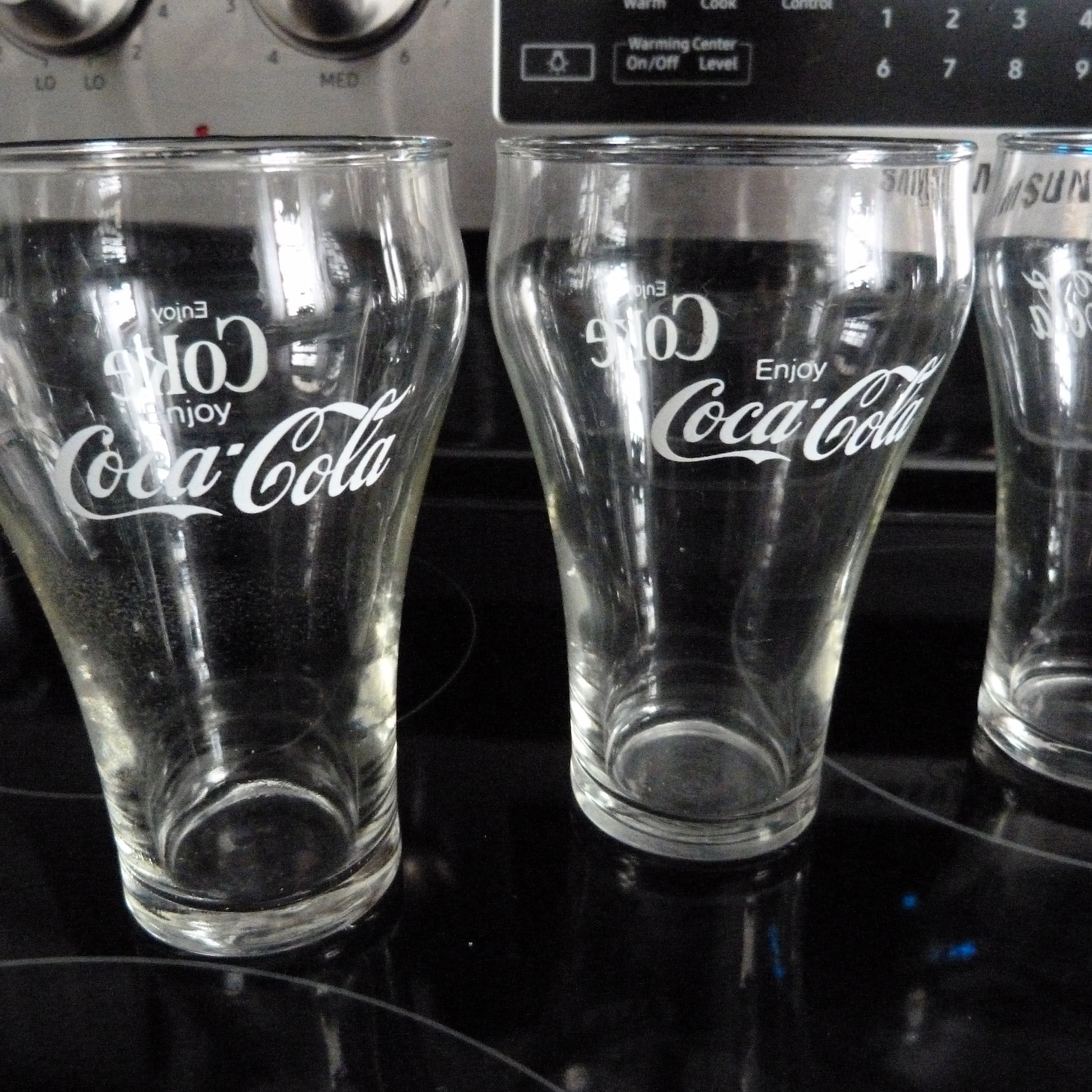 CocaCola Glasses Enjoy Coke Enjoy CocaCola Glasses Drink Etsy