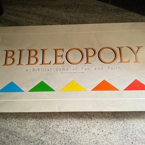Bibleopoly - A Biblical Game of Fun & Faith Board Game  #7198