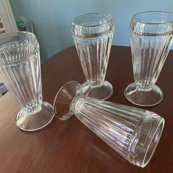 Milkshake Glasses Etsy