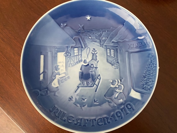 Piatto Di Natale Royal Copenhagen 1973 - Porcellana Originale Danese, Decorata A Mano, Edizione Limitata - Foto 11