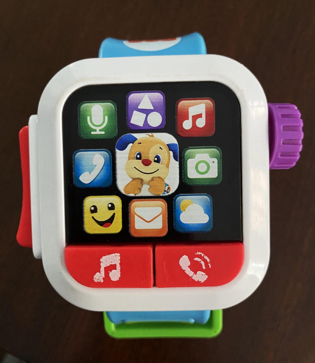 Fisher Price Laugh Learn Time to Learn Smart Watch for Baby and
