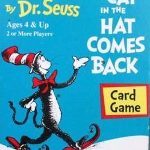 Vintage Die Katze im Hut kommt zurück Kartenspiel von Dr. Seuss, Dr. Seuss Kartenspiel, Die Katze im Hut Spiel #8090