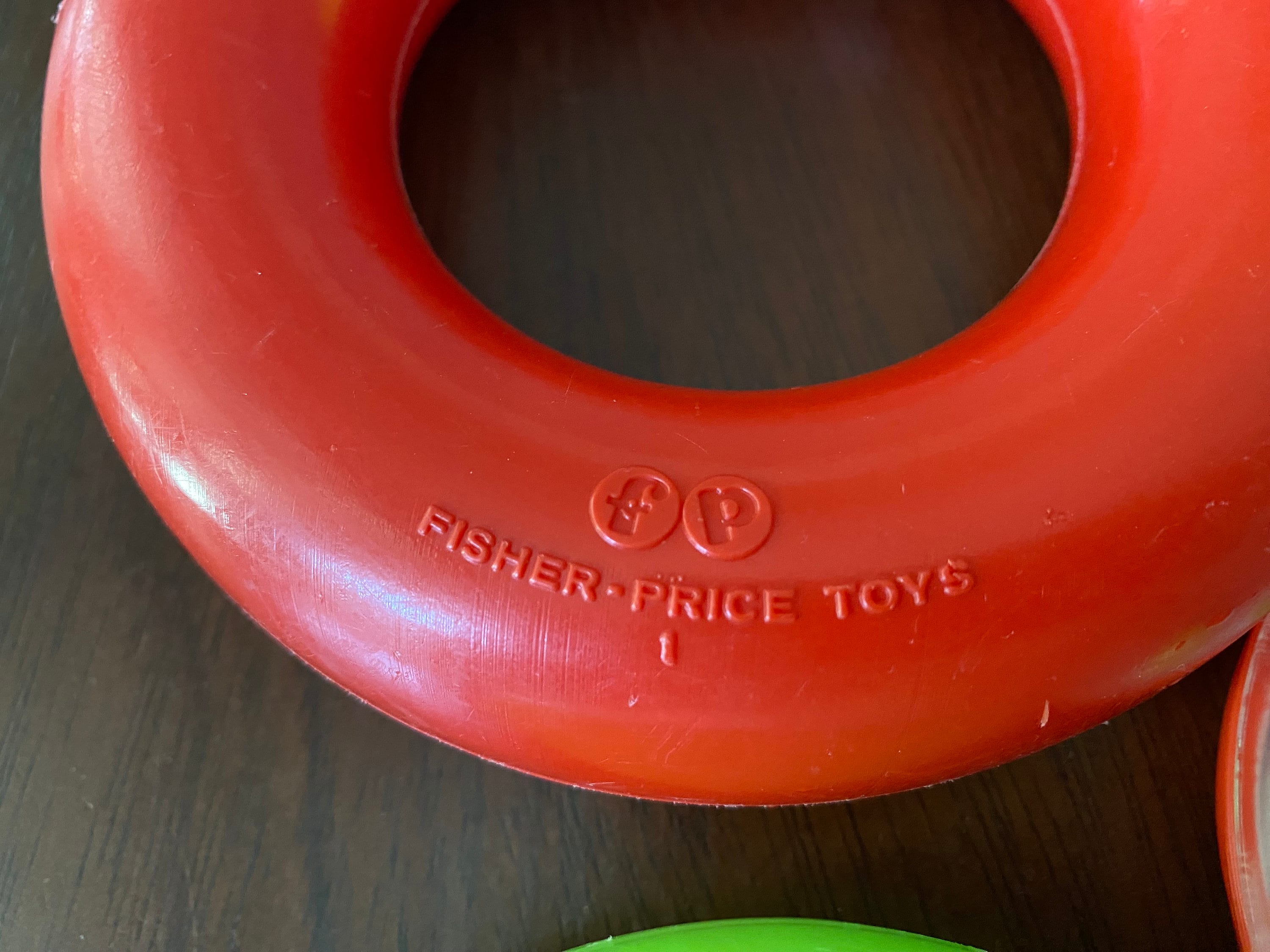 Vintage Fisher Price Rock a Stack, Fisher Price Stacking Rings