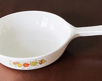 Corning Ware Spice of Life 'Menuette' Open Skillet, Corning Ware P-83-B   #7879