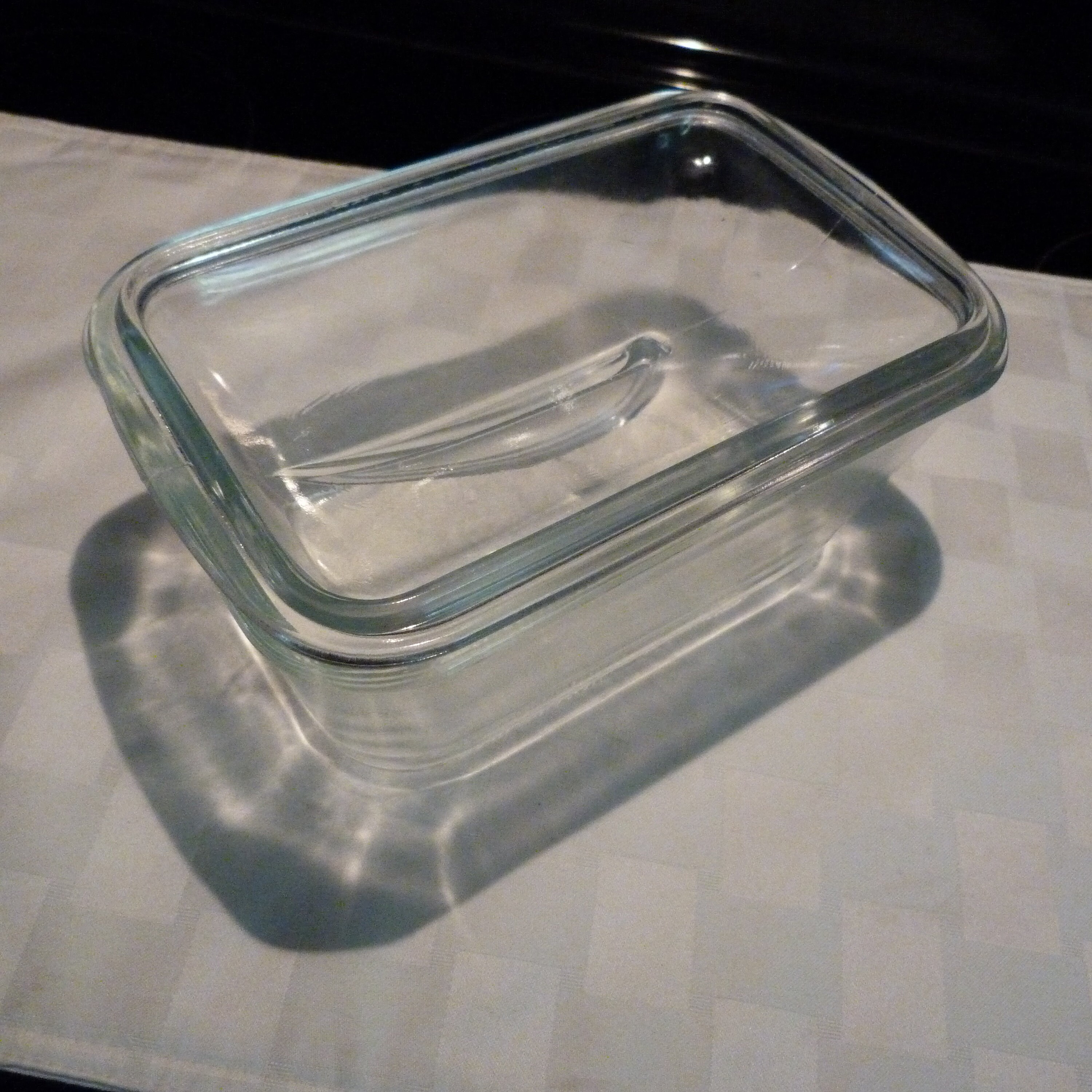 Vintage Glasbake Clear Glass Loaf Pan Dish J805 with Etsy