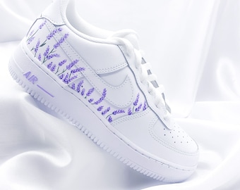 Custom Nike Air Force 1 Lavendel