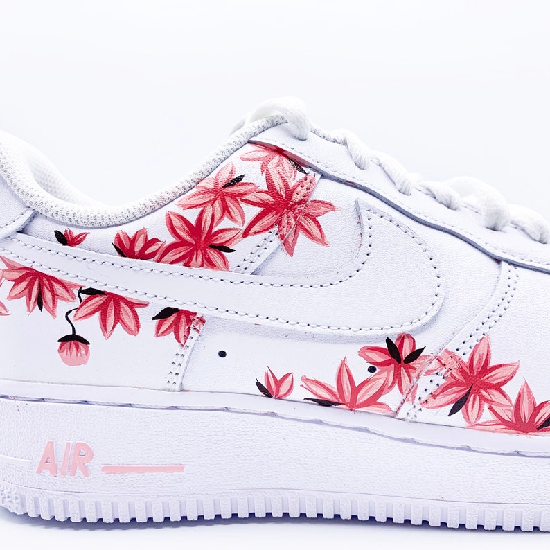 Custom Nike Air Force 1 Flowers image 5