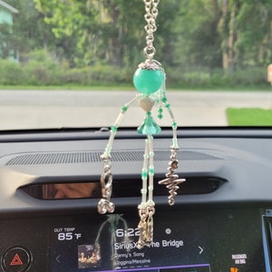 Doctor Love 2 Colors Beaded personality charm doll for your rear view mirror or purse clip