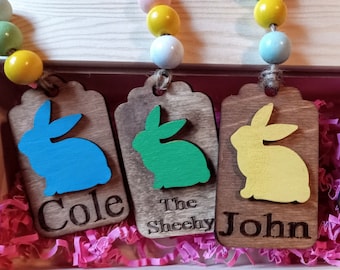 Pastel Colored Easter Tags