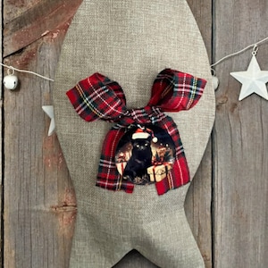 Personalized Cat Stocking & Ornament