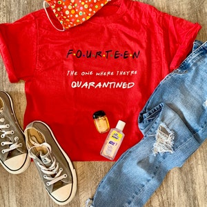 Birthday Quarantine Fourteenth Birthday Tee