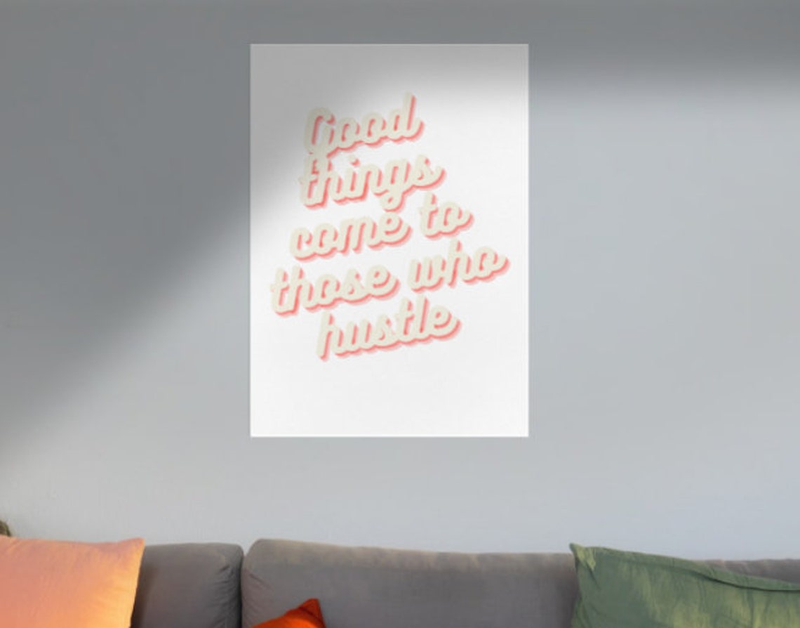 motivational quote printable poster and a4 size etsy