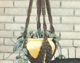 1970s Macrame pattern book PDF download