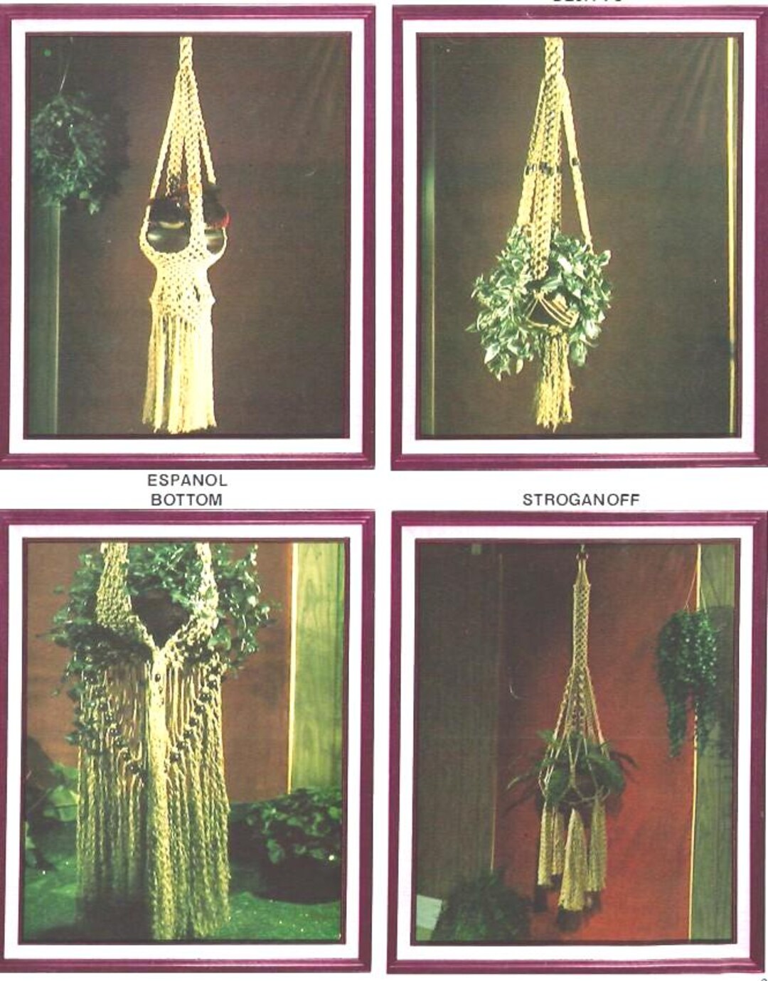Macrame Portaits Digital Download Pattern Book - Etsy