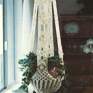 1970s Macrame pattern book PDF download