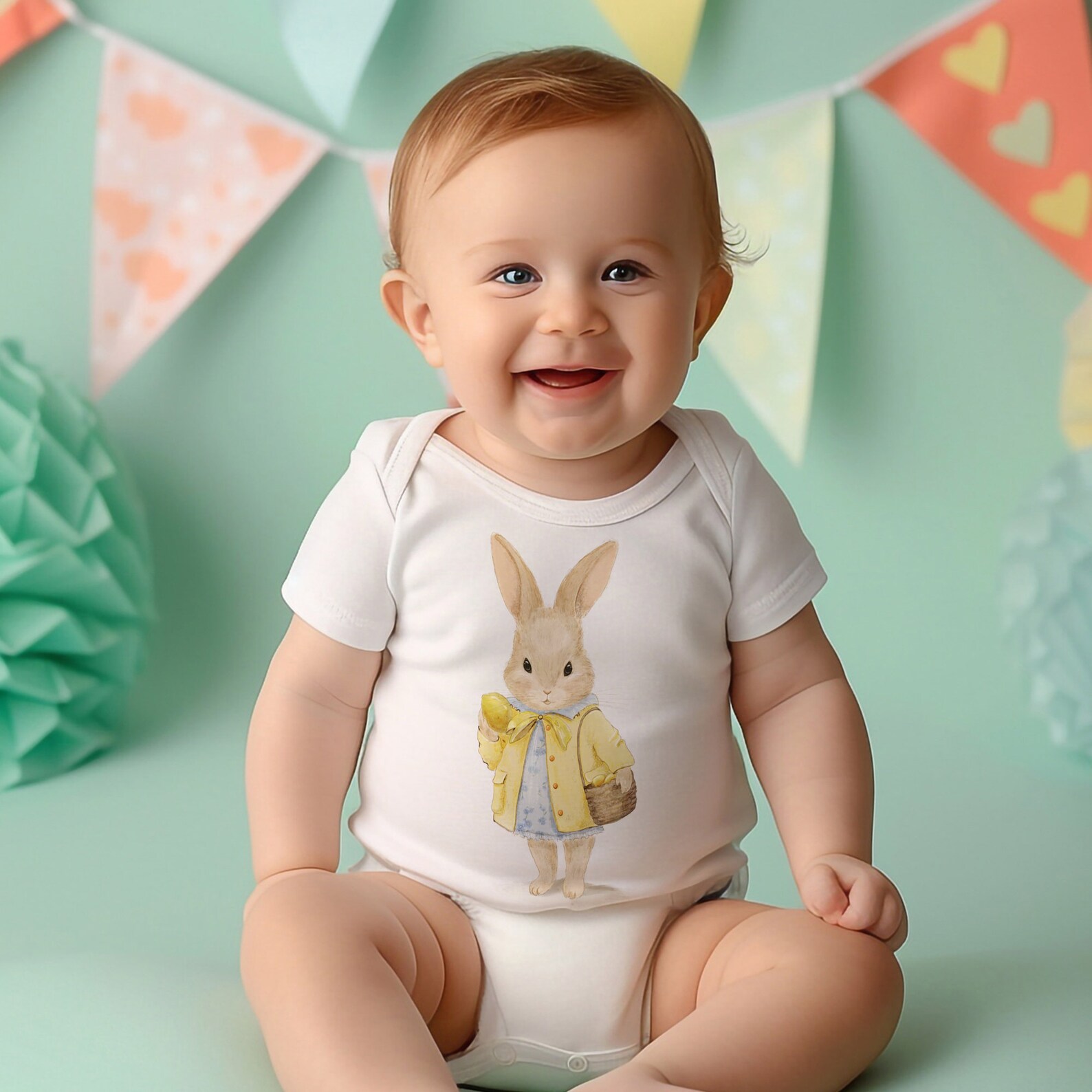 9 Announcement Clipart Baby Shower Clipart, Easter Clipart, Peter