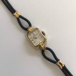 Omega ladies online gold watch 1950