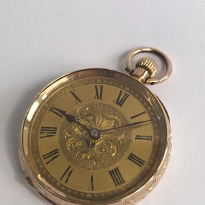 Cuivre pocket watch 14k online