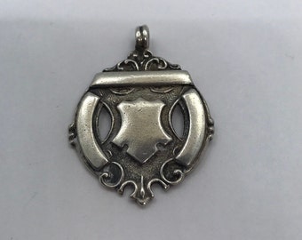 VINTAGE Fob/Medaglia in Argento Massiccio. c.1930. RIF n. 81