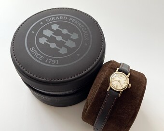 GIRARD PERREGAUX Orologio da polso vintage da donna placcato in