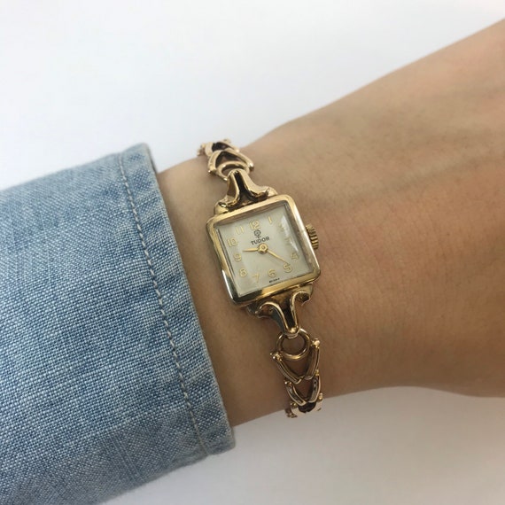 ROLEX TUDOR Ladies All 9ct Gold 