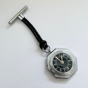 RARE VINTAGE Damen Achteckige Anstecknadel Uhr. c.1940. Ref. Nr. 415