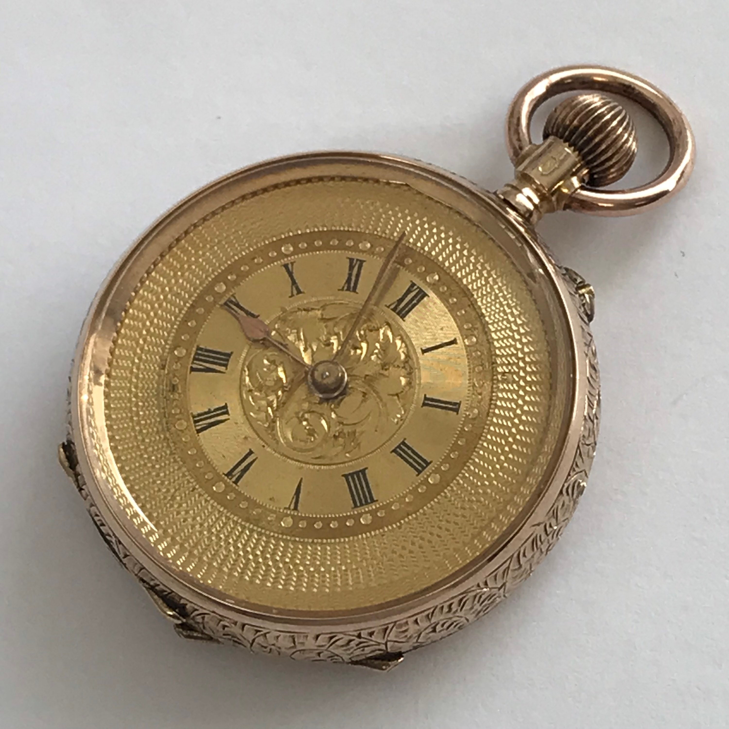 ANTIQUE Ladies 14k Gold Fob/pocket Watch. C.1900. REF No. 313 Etsy UK