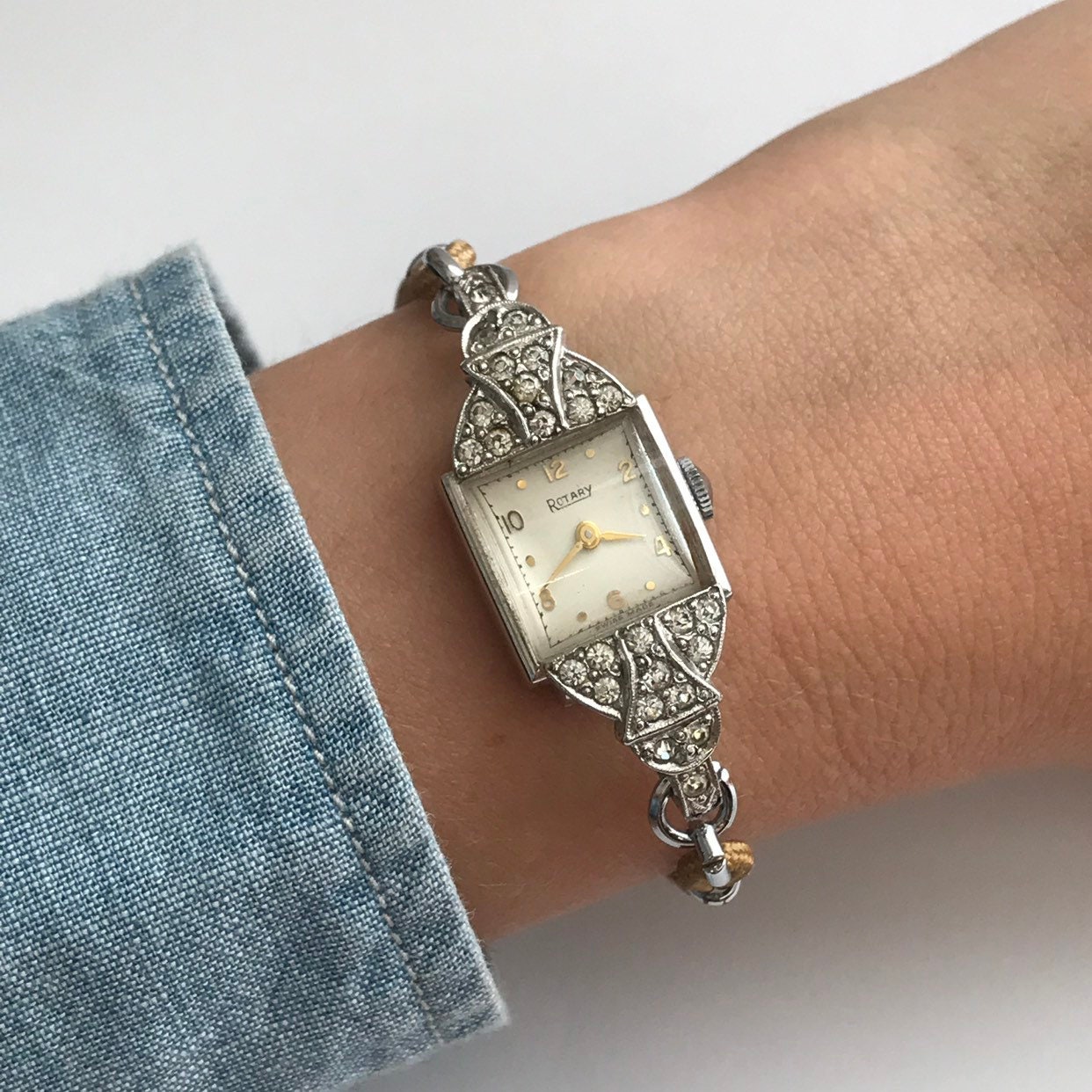 Vintage ladies rotary bracelet best sale watch