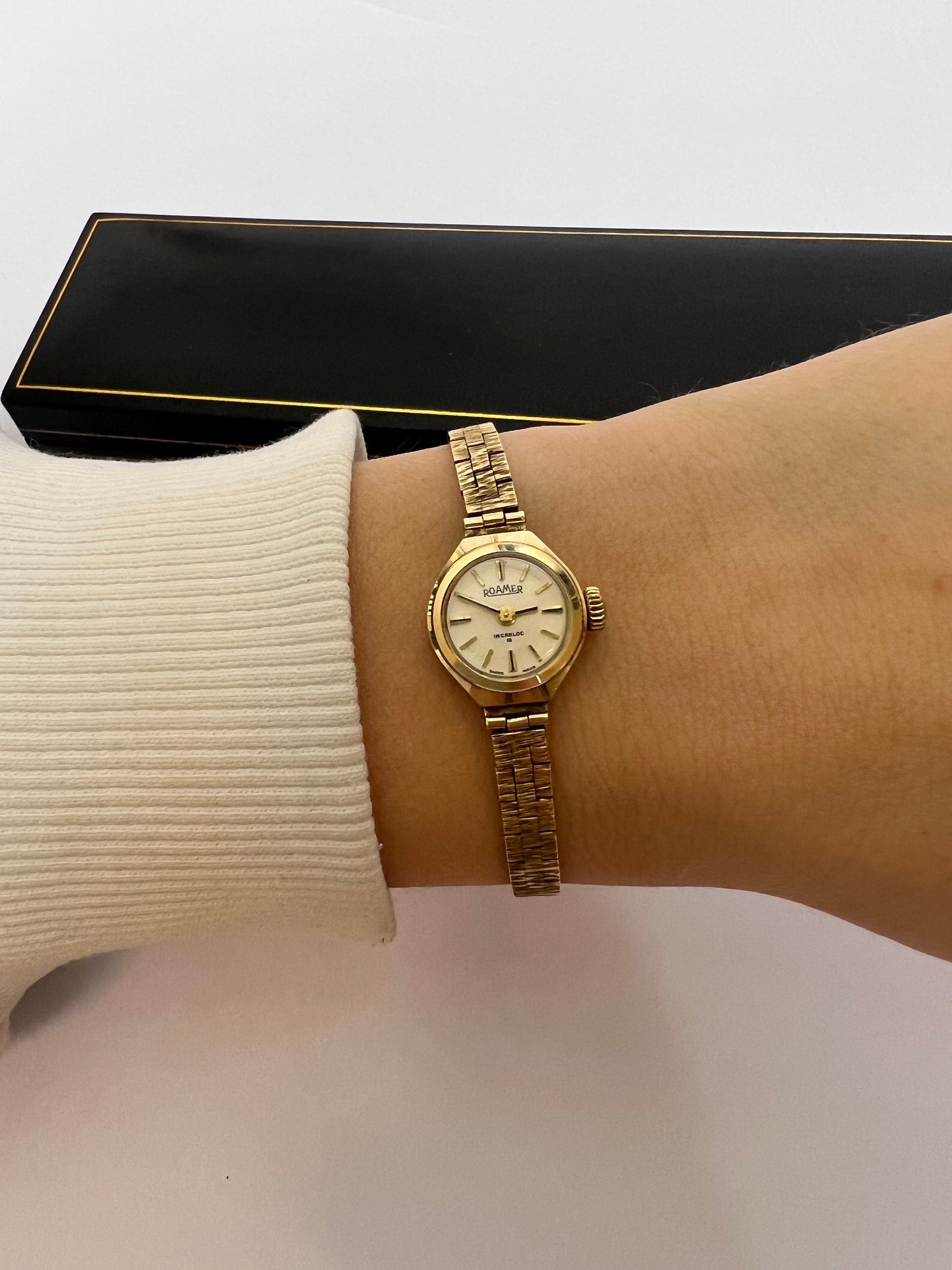 Roamer ladies clearance gold watches