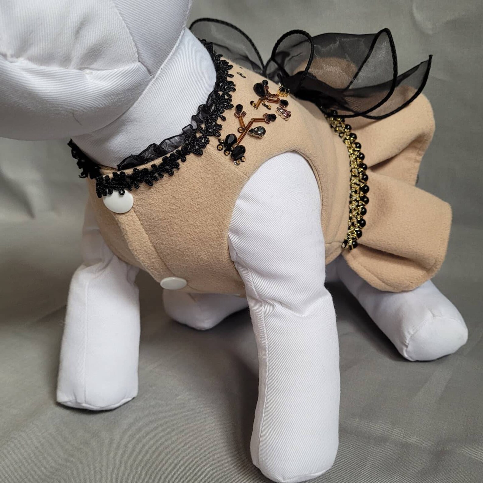 Exclusive dress for dogs. The dress is made from thick wool Etsy