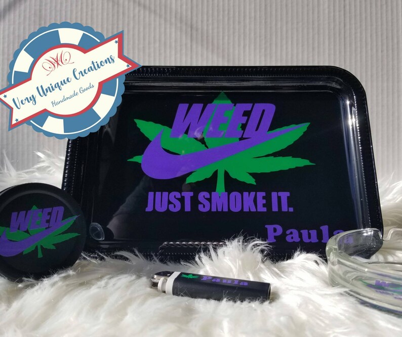 Nike Weed Just Smoke It Rolling Tray Set for men for women