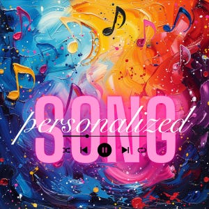 Create a Custom Song | Personalized Song | Custom Lyrics  | Custom Music | Unique Music Gift | MP3 | Digital Download I Birthday Song