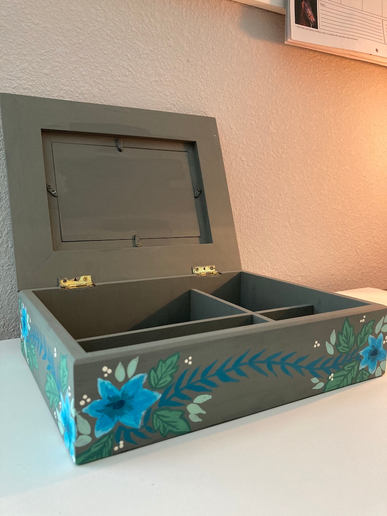 Painted Jewelry Box
