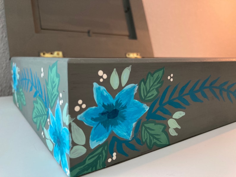 Painted Jewelry Box