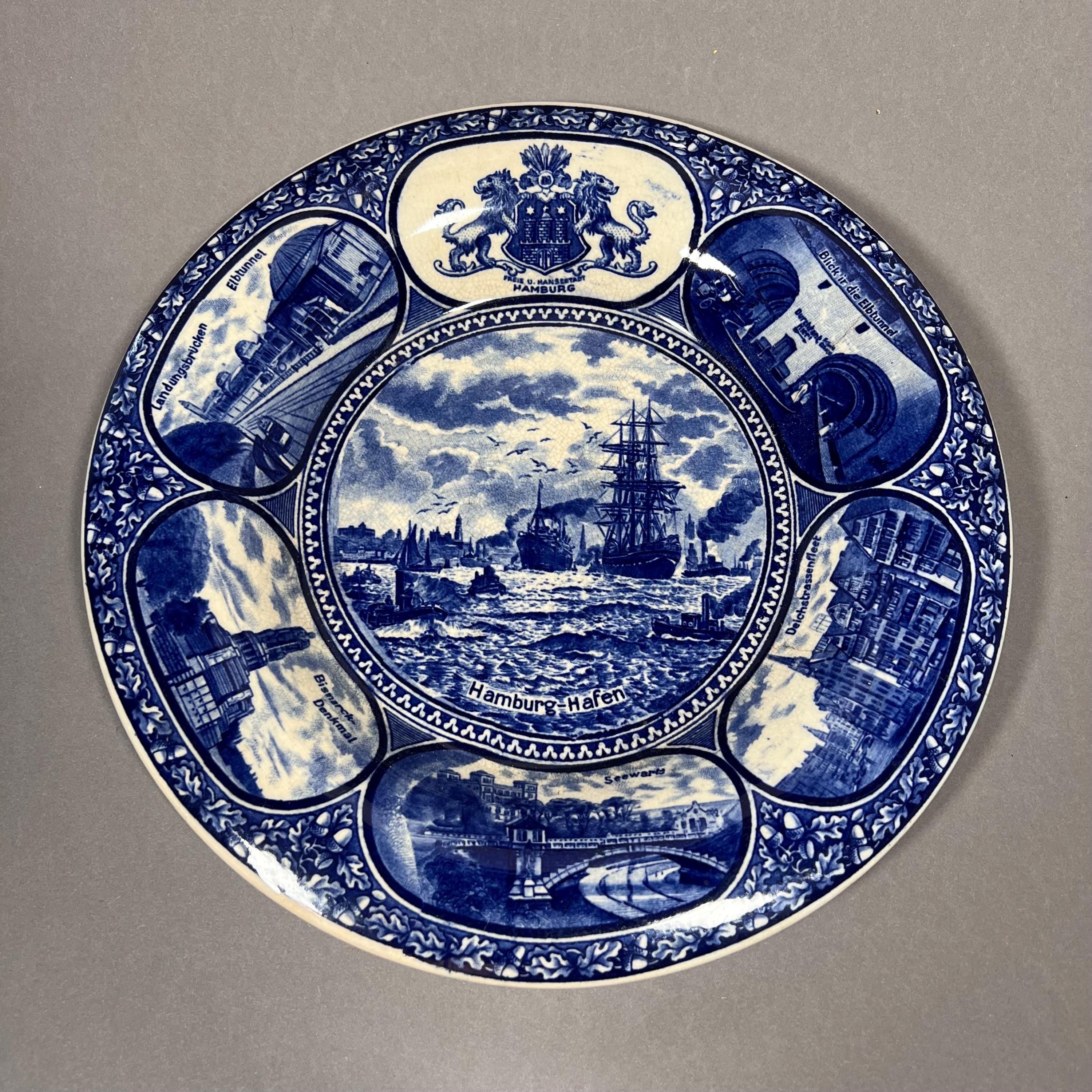 Hamburg plates - Etsy 日本