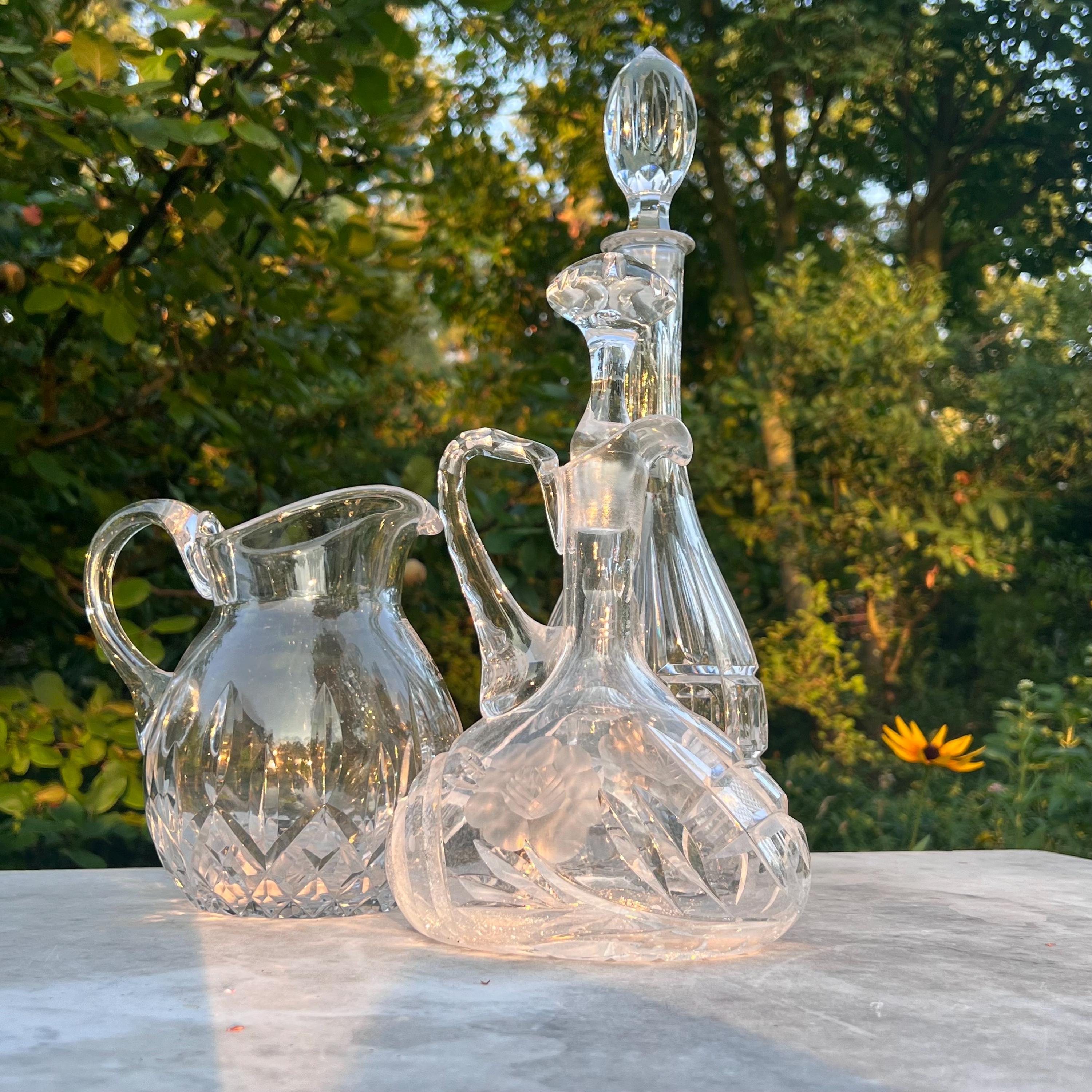 Kleine glas karaffe