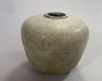 Hameln pottery vase with rabbit fur glaze 50s Mid Century Design vintage
