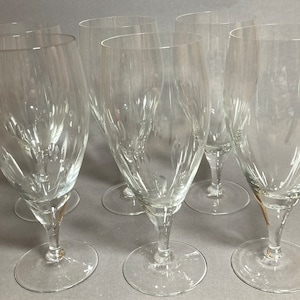 Wilhelm Wagenfeld 6 drinking glasses beer glasses Margherita with drop cut WMF