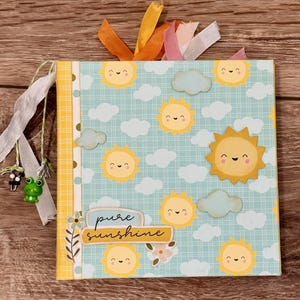 Fresh Air Mini Album Tutorial * Scrapbooking * Christmas Scrapbook * Mini Album