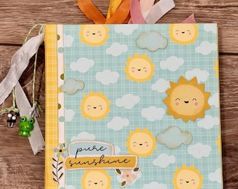 Fresh Air Mini Album Tutorial * Scrapbooking * Christmas Scrapbook * Mini Album