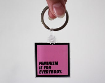 Feminism keychain