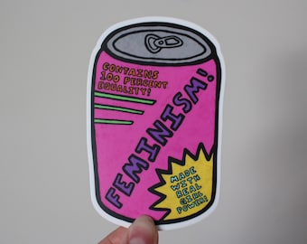 Feminism vinyl sticker