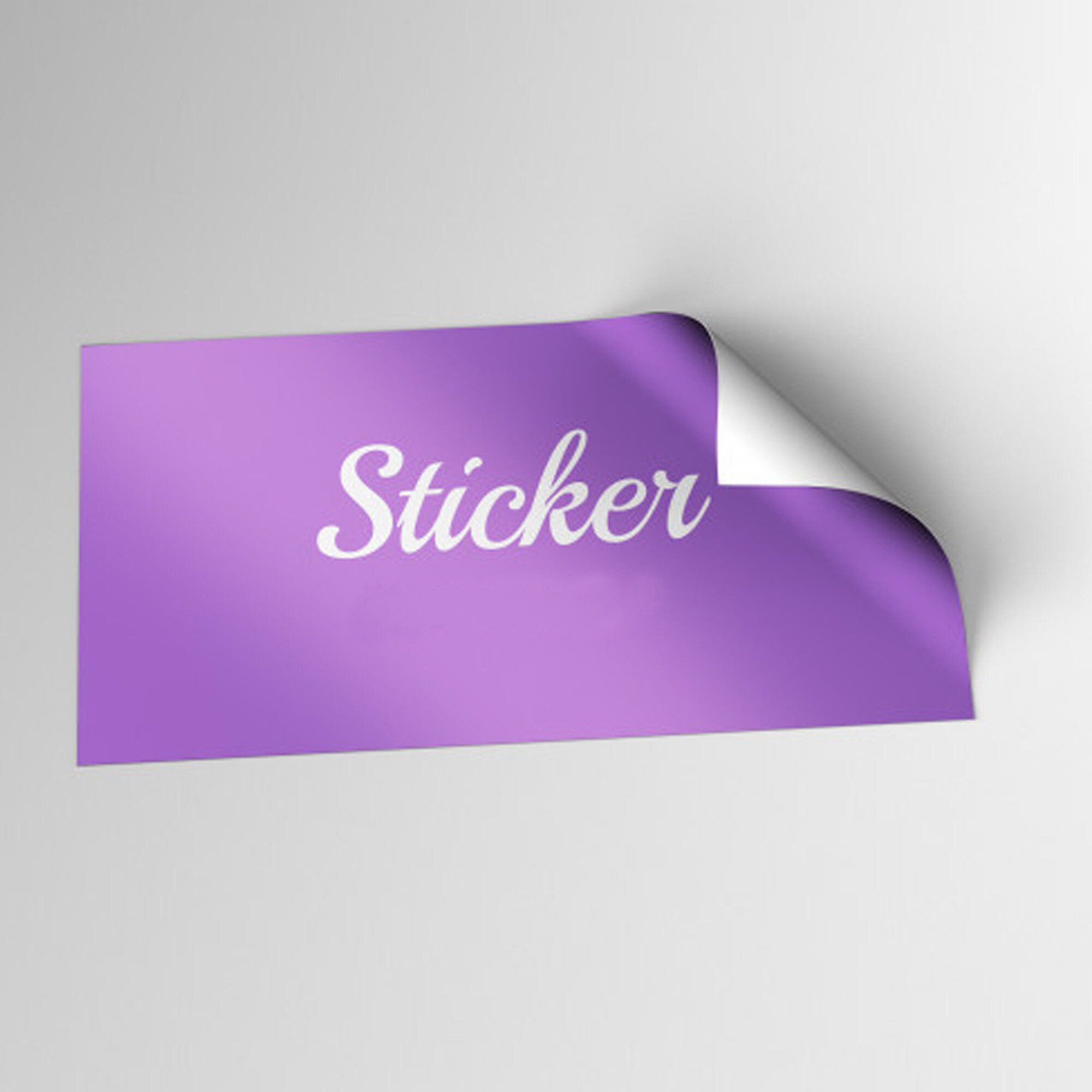 Custom Stickers. Removable Decals. We print your own design Etsy