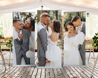 Wedding Retractable Banner Photo Sign