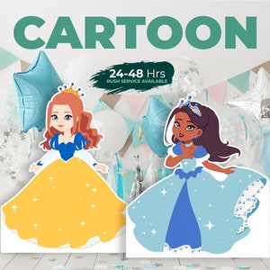 Recortes de personagens, recortes personalizados, recortes de desenhos animados e cartazes para festas. Recortes em tamanho real, quadros de personagens de filmes