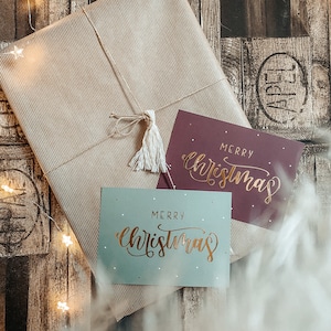 Refined Christmas Card (Gold)